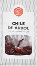 Indlæs billede til gallerivisning Hele tørrede Chili De Arbol styrke 8/10
