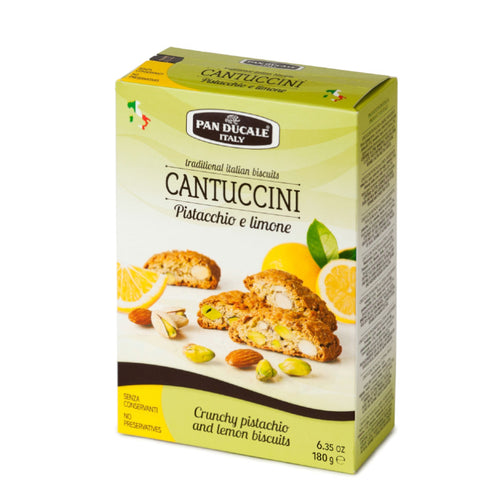 Cantuccini med Pistacie og Citronskal